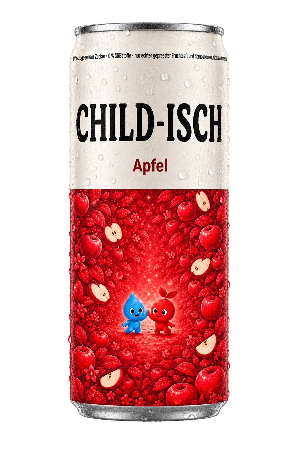 Die Child-isch-Dose, Sorte Apfel